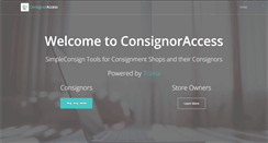 Desktop Screenshot of consignoraccess.com